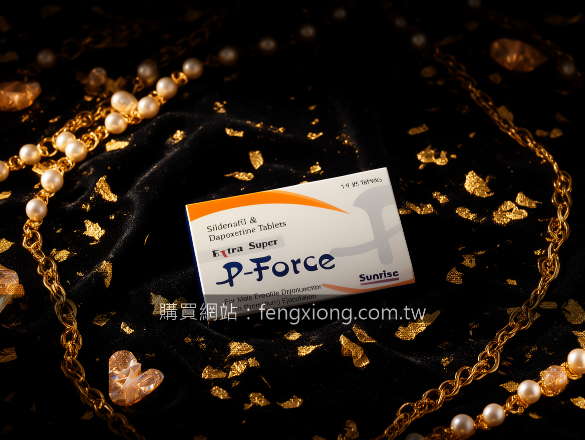 BLACK VELVET with gold leaf accents. Place the P-Force Sildenafil & Dapoxetine T