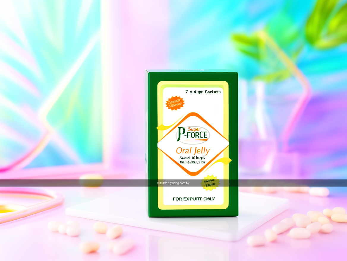 BRIGHT social media advertising photography. Place the Super P-FORCE Oral Jelly 