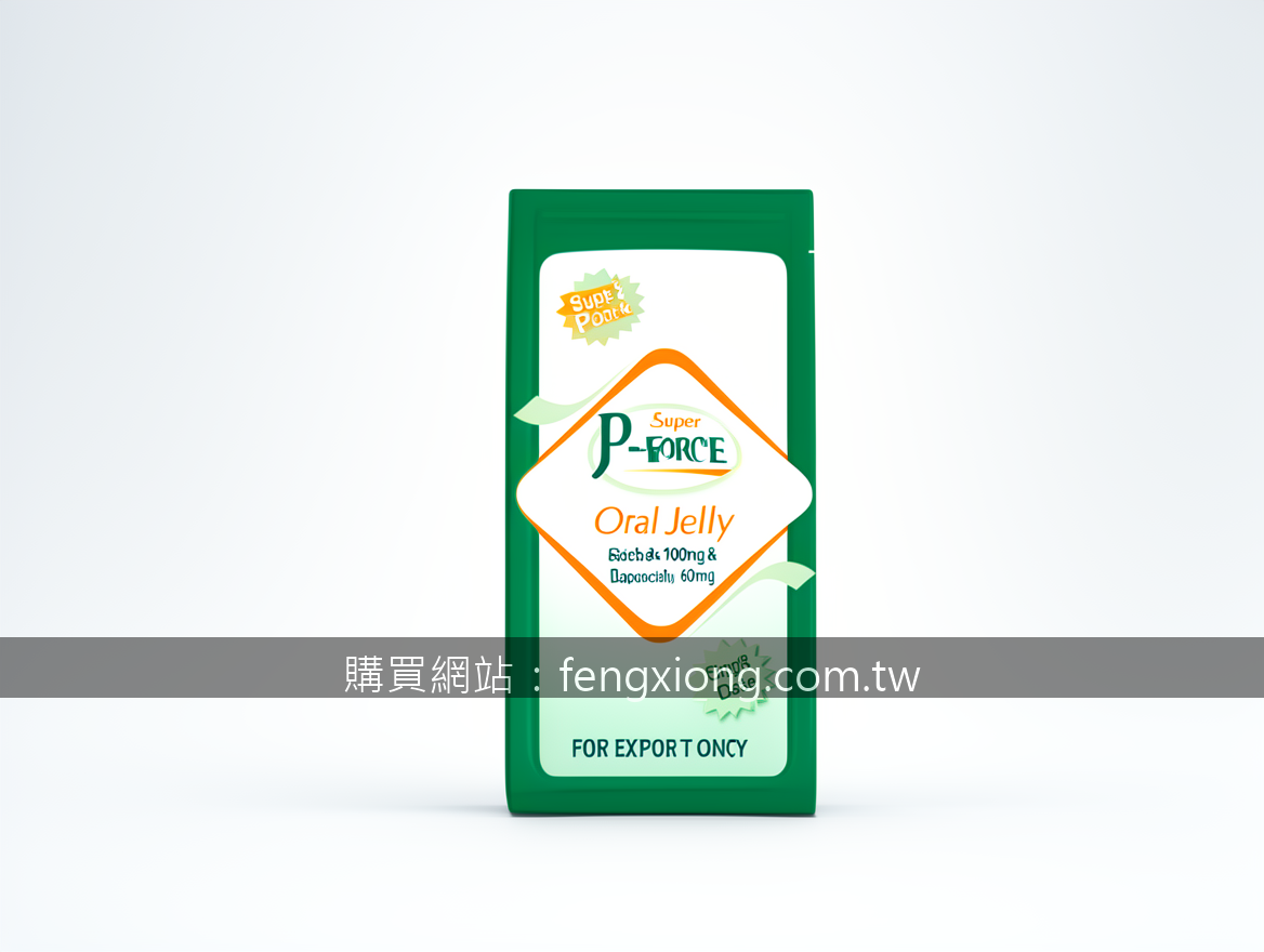 BRIGHT modern advertising photography. Place the Super P-FORCE Oral Jelly 100mg